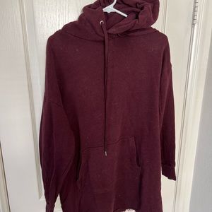 Maroon hoodie